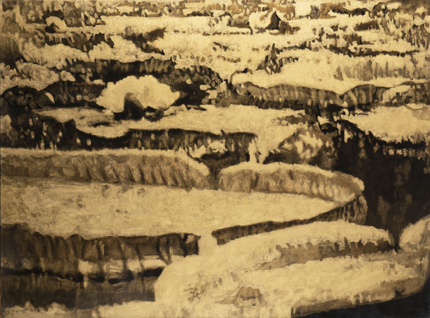 Viktorie královská, 2021, akryl na plátně, 120×150 cm